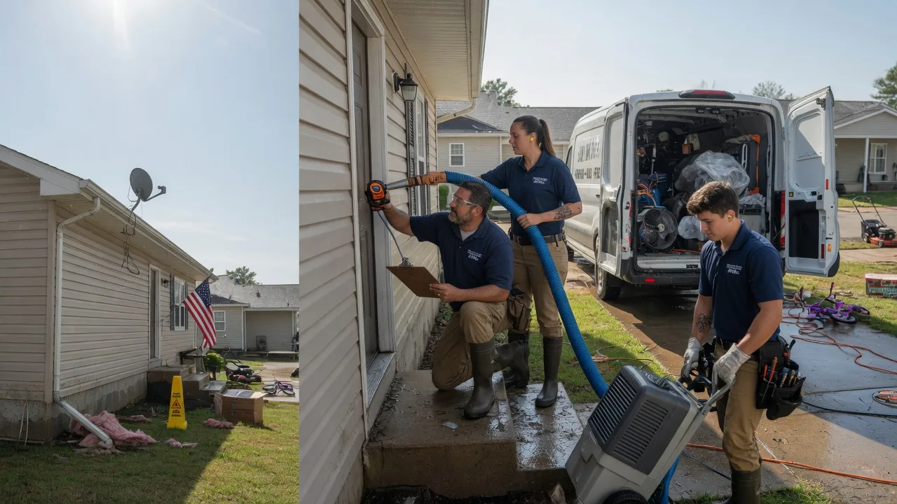 Ceiling Water Damage Restoration in Winona, WV near me